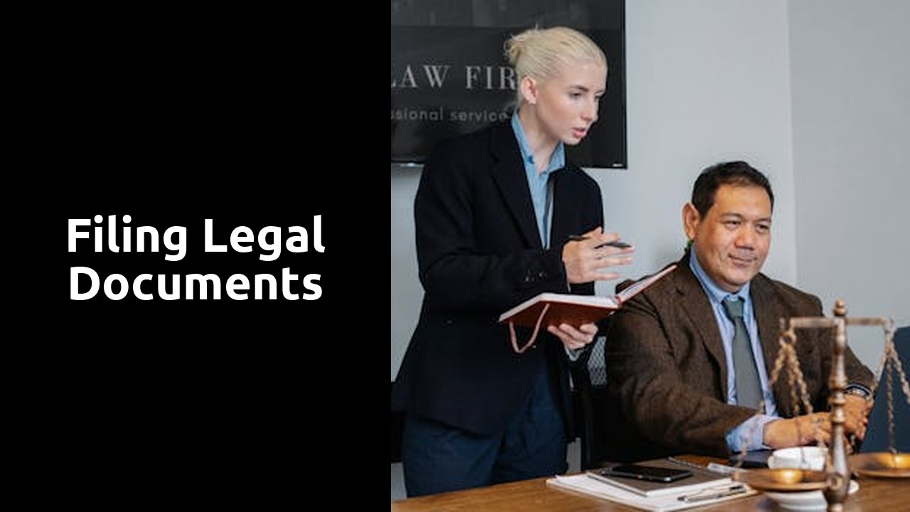 Filing legal documents